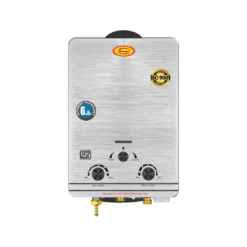 Surya Gas Geyser 6.5L (Stainless Steel Body)
