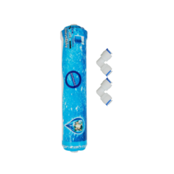 Aquagrand EAU+ Carbon Filter with 2 Double Push Elbows for Water Purification Systems