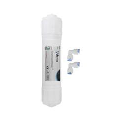 Merlin Carbon Filter Cartridge with 2 Double Push Elbows – Suitable for all types of RO Water Purifiers