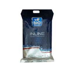 Bio Pure Inline Filter Cartridges Kit – Replaceable Cartridges Kit for Complete Water Filtration Solution for Home